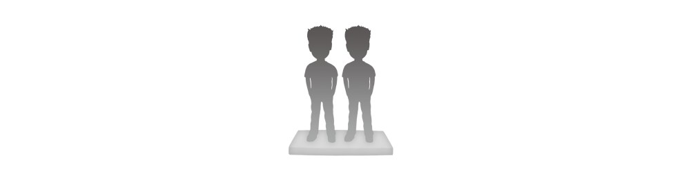 Figurine personnalisée couple