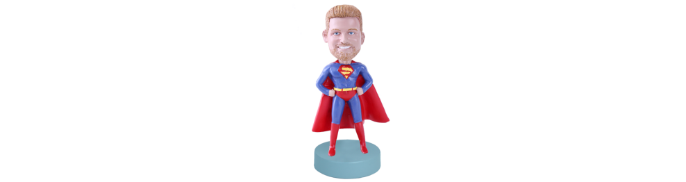 Super-hero custom bobblehead